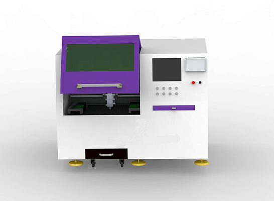 500W Precision Fiber Laser Cutting Machine Clean Cut Surface With Water Cooling System