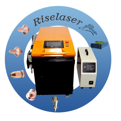 Soldadora a laser 3 em 1 com cortador limpo, máquina portátil de soldagem a laser de fibra para metal