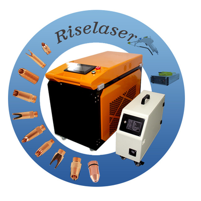 Soldadora a laser portátil 1500W 2000W para solda de aço inoxidável metálico