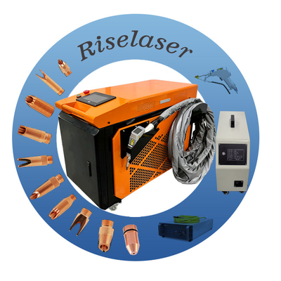 Máquina de soldadura a laser 3 em 1 de 1500W portátil com várias funções