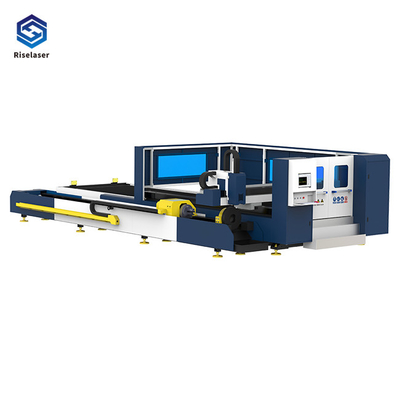 Integrated Laser Cutting Pipe Machine Water Cooling With Cypcut Control System